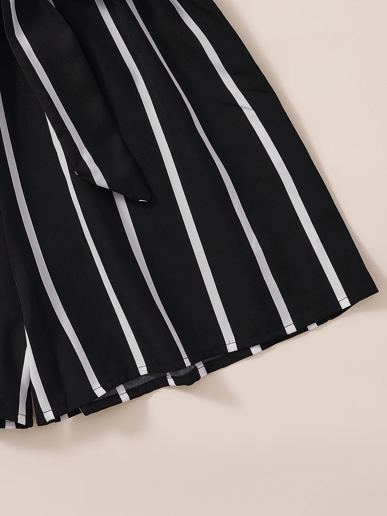 Combishort élégante à rayures pour femme, style décontracté été - Image 5