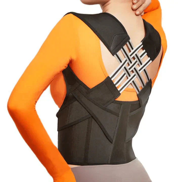 Correcteur de posture dorsal pour homme – Soutien ergonomique pour le dos et les épaules, maintien du dos, redresseur de posture - Image 5