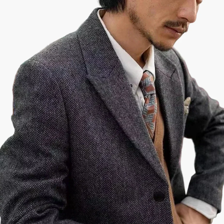 Costume homme élégant style classique pour affaires et occasions formelles - Image 2