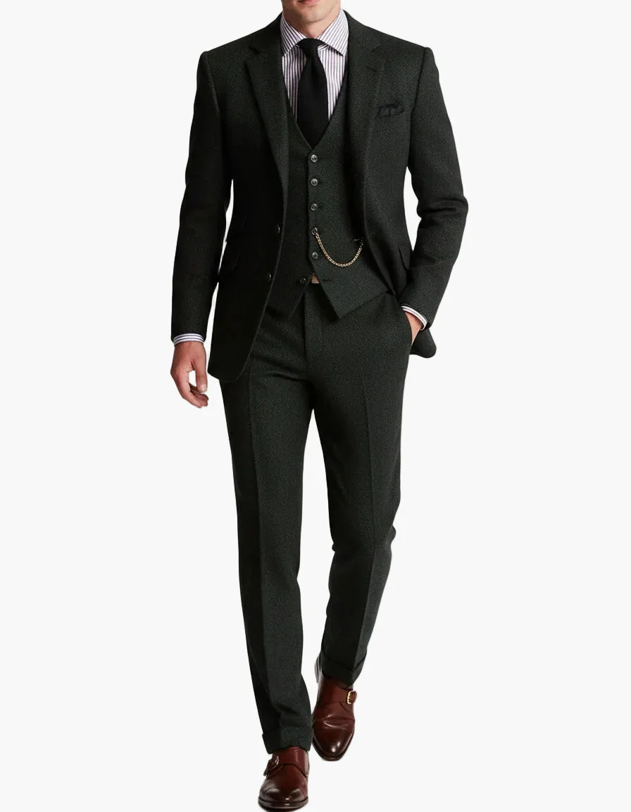 Costume trois pièces classique pour homme - Style élégant pour occasions formelles et cérémonies - Image 2