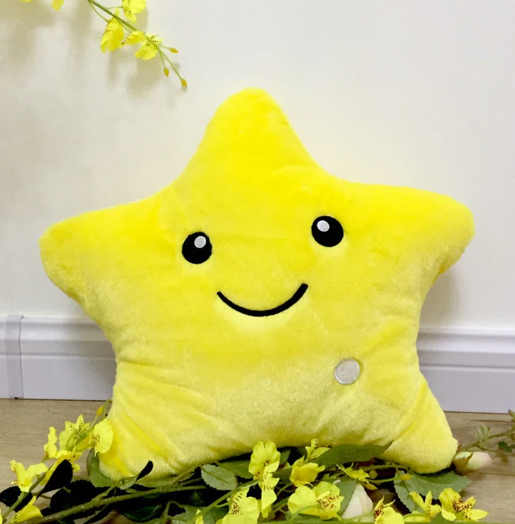 Coussin Étoile Lumineuse Peluche Décoratif pour Enfants et Adultes - Style Mignon et Ambiance Douce - Image 10