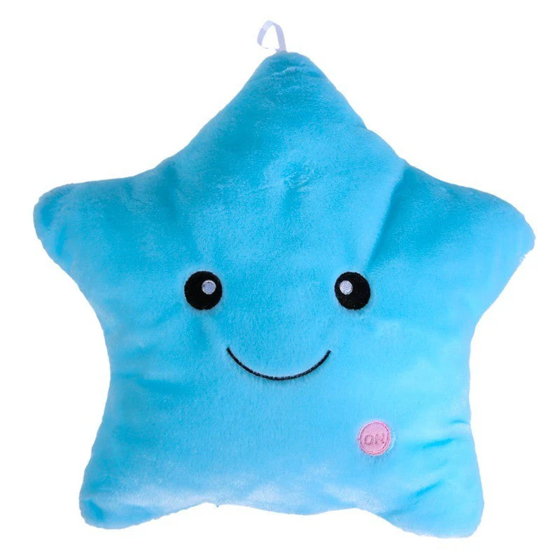 Coussin Étoile Lumineuse Peluche Décoratif pour Enfants et Adultes - Style Mignon et Ambiance Douce - Image 4