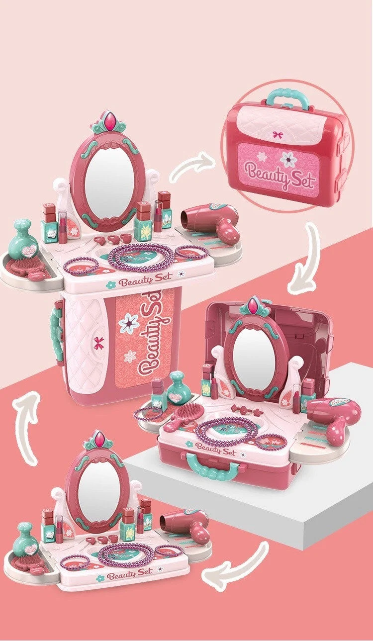 Cuisine de Jeu Éducative pour Enfants – Set de Chef Cuisinier 3-en-1 (Fille/Garçon, 4-6 ans) - Image 2