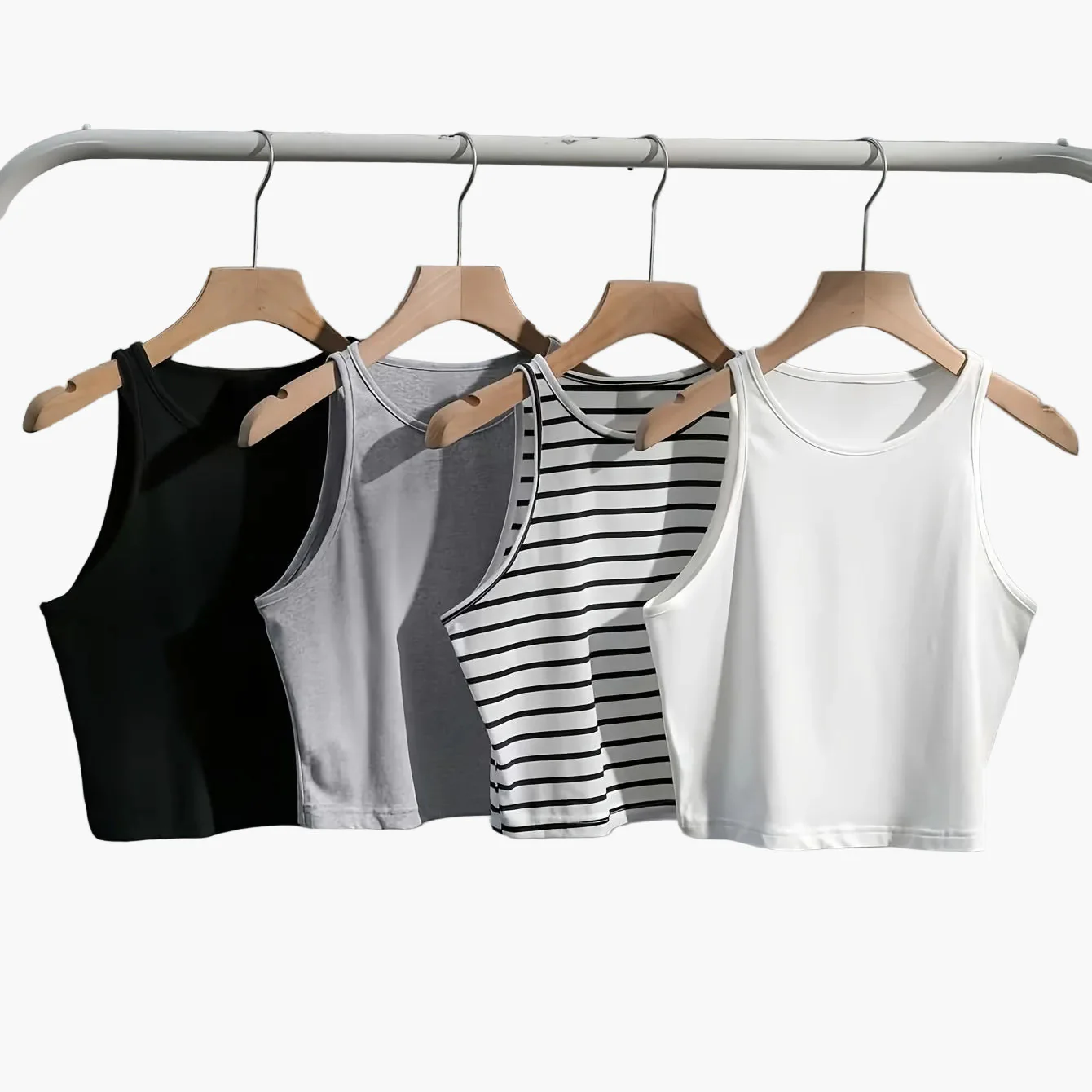 Débardeur court femme style décontracté polyvalent pour tous les jours - Image 7