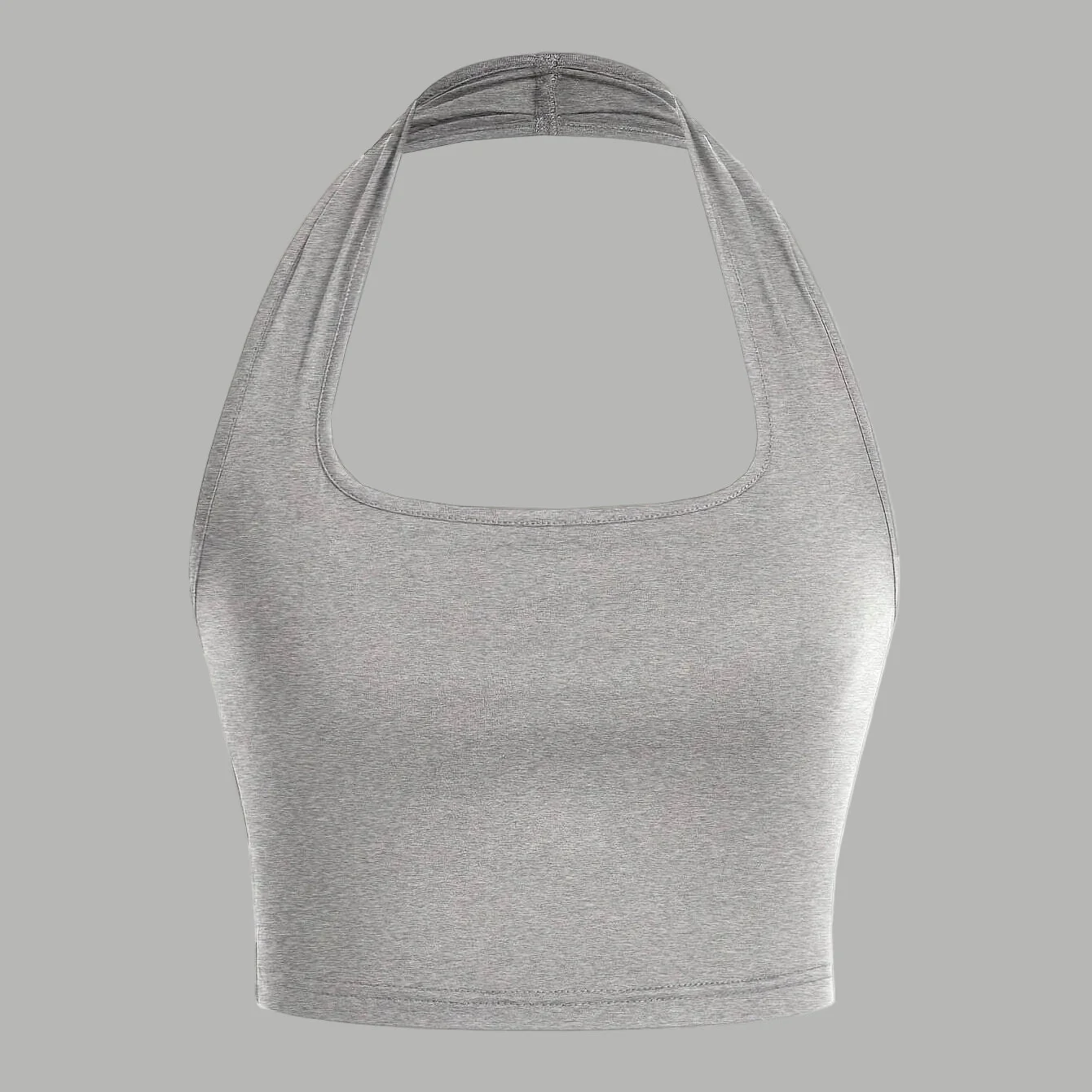 Débardeur dos nu femme - Style casual avec col halter pour l'été - Image 14