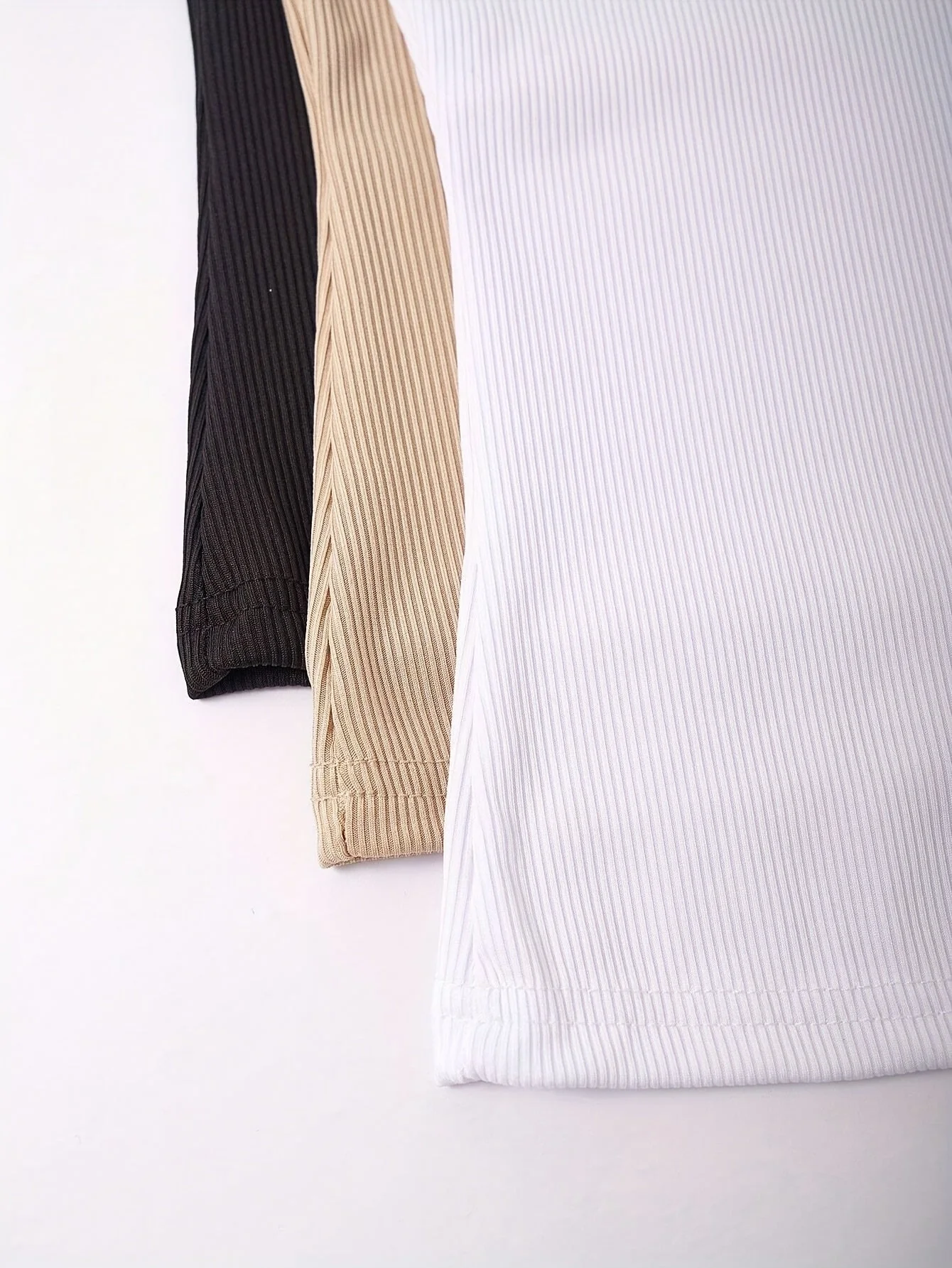 Débardeur Femme Lot de 3 Style Sport Col Rond Sans Manches Idéal Été - Image 5