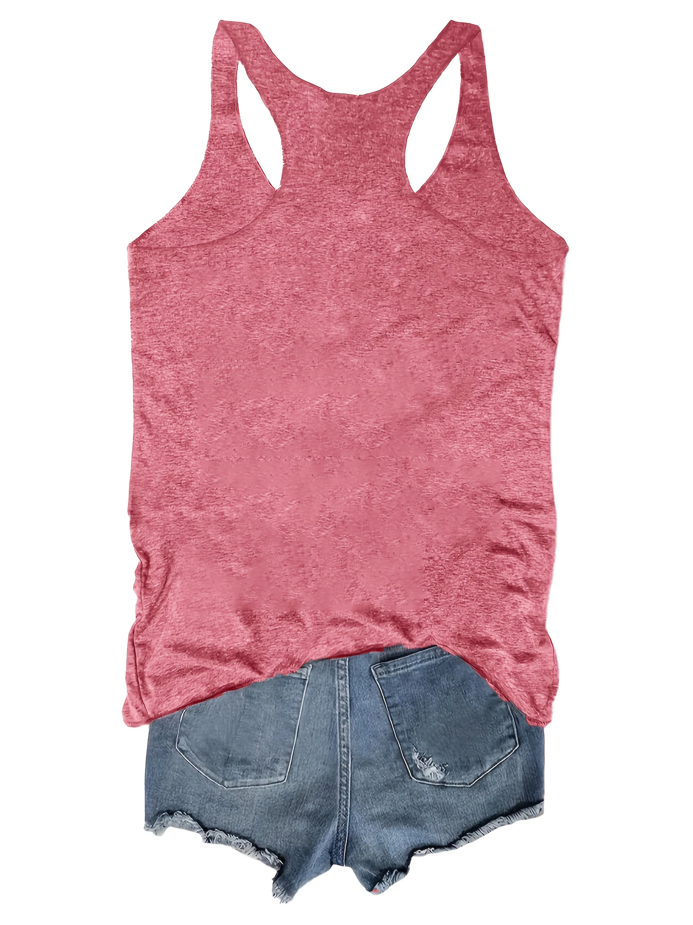 Débardeur femme style bohème à motif floral champêtre pour l'été - Casual chic - Image 6