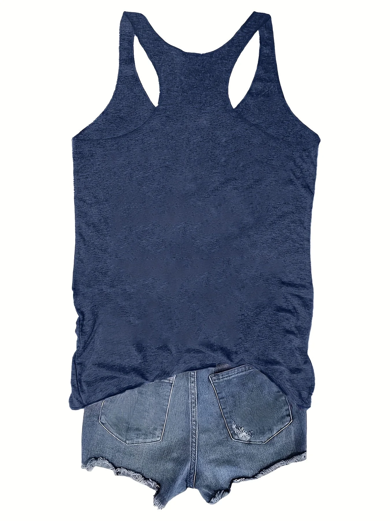 Débardeur femme style bohème à motif floral champêtre pour l'été - Casual chic - Image 7