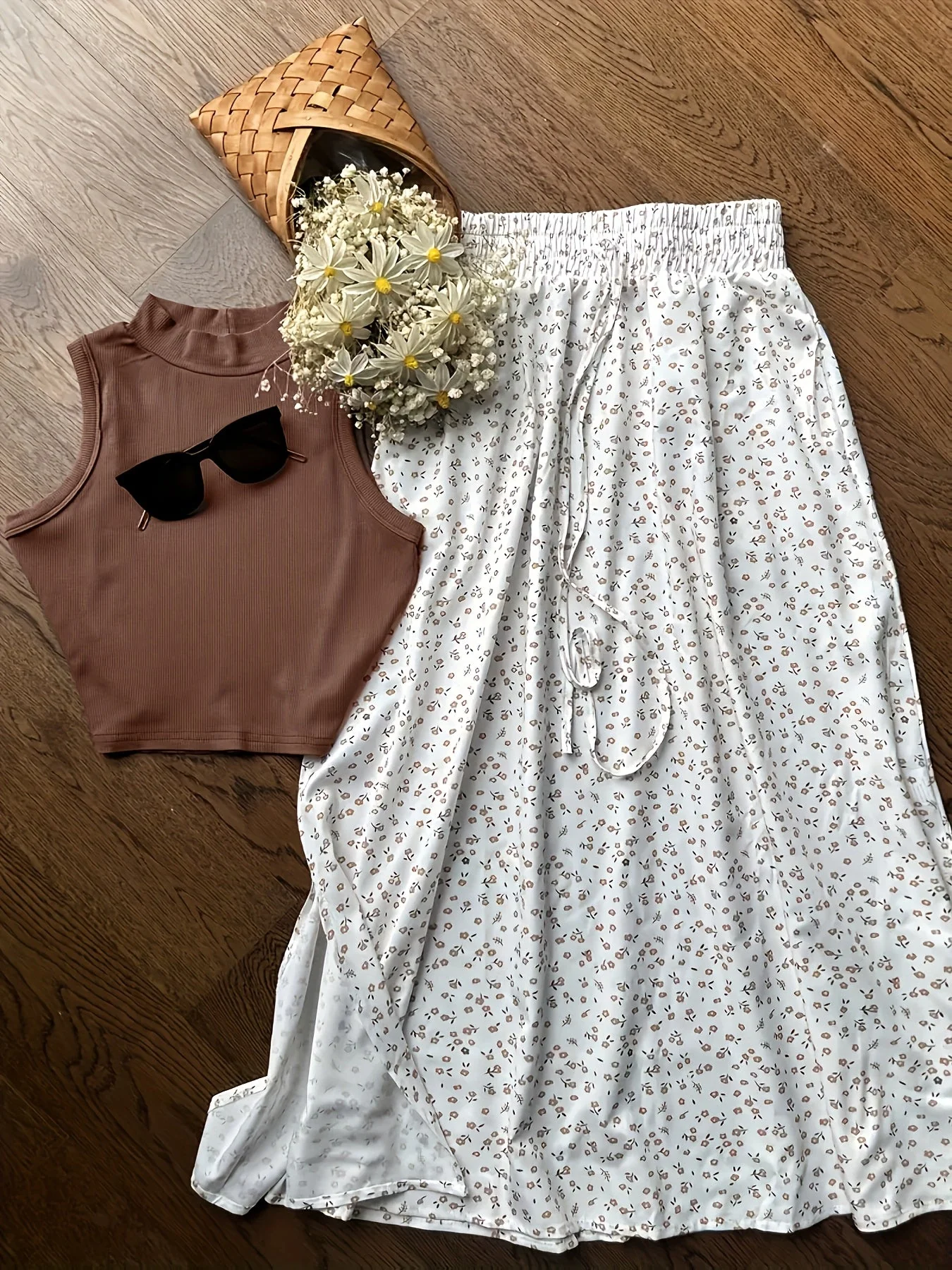 Débardeur Femme Style Élégant Col Montant pour Printemps/Été - Image 2