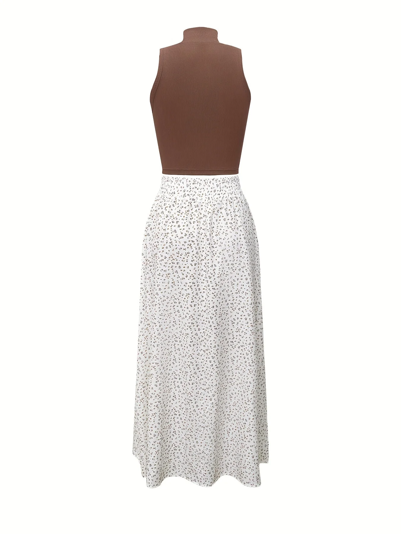 Débardeur Femme Style Élégant Col Montant pour Printemps/Été - Image 5
