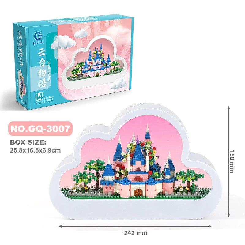 Décoration de Noël Nuage Magique avec Lumières et Blocs de Construction pour Enfants et Adultes - Image 10