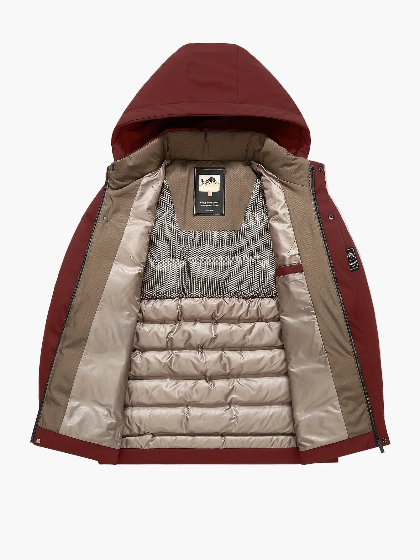 Doudoune à Capuche Homme Style Urbain Hiver Décontracté - Image 8
