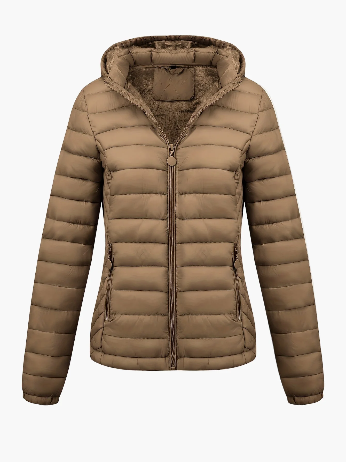 Doudoune à Capuche Femme Style Urbain Polyvalente - Image 5