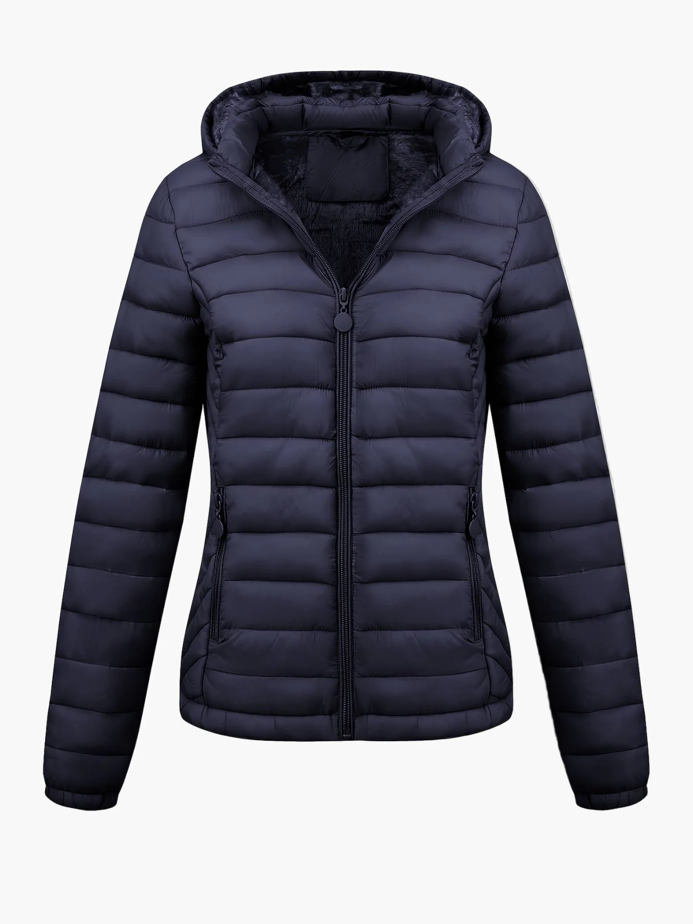 Doudoune à Capuche Femme Style Urbain Polyvalente - Image 7