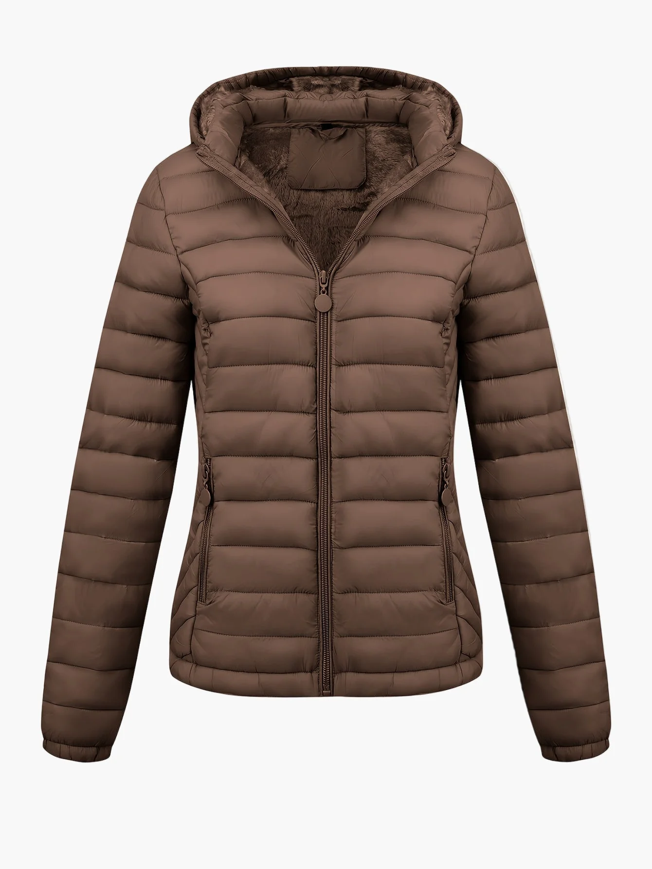 Doudoune à Capuche Femme Style Urbain Polyvalente - Image 8