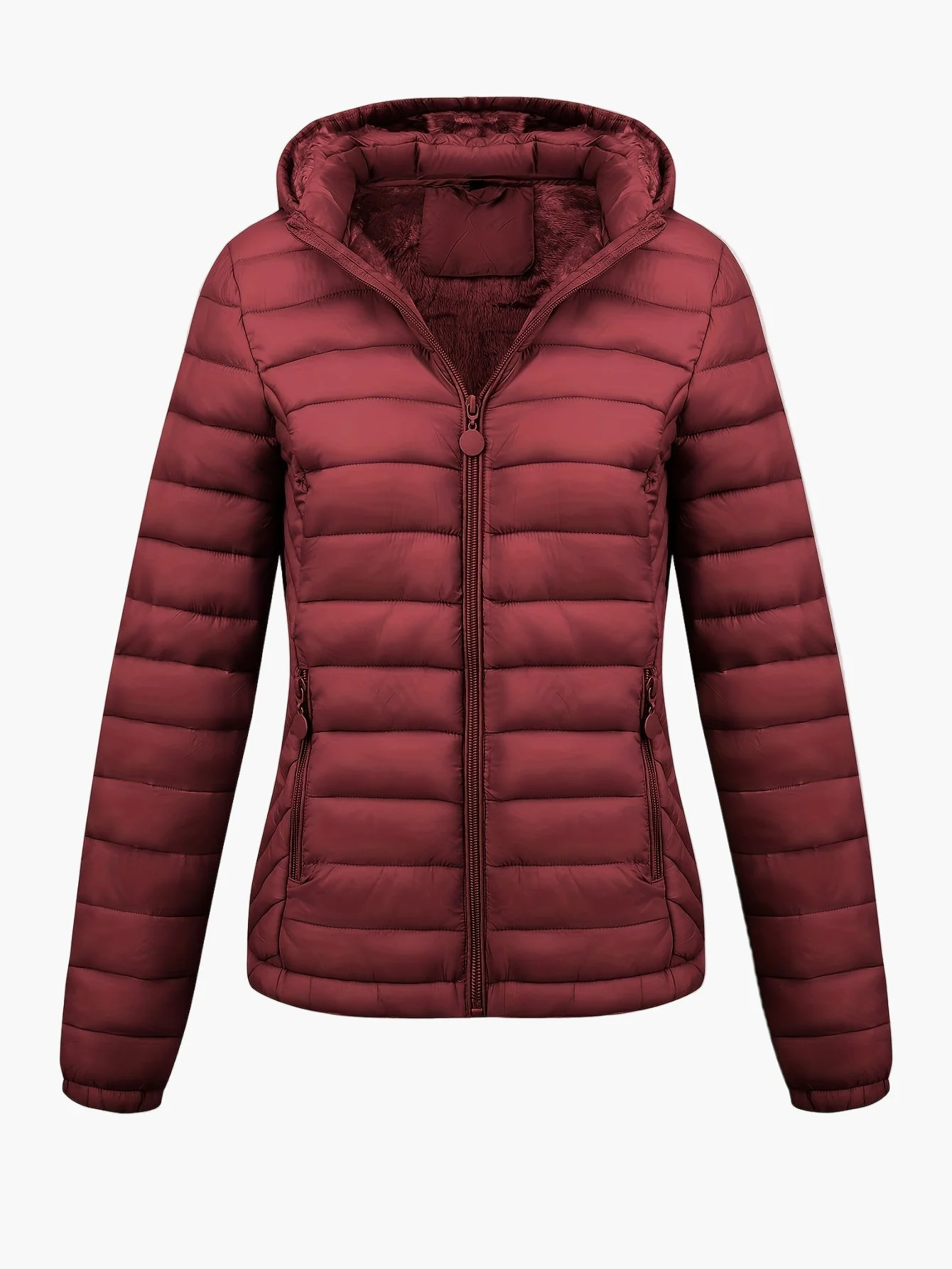 Doudoune à Capuche Femme Style Urbain Polyvalente - Image 9