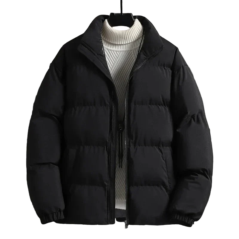 Doudoune Décontractée Unisexe Style Moderne pour Hiver - Veste Matelassée Chaude - Image 3