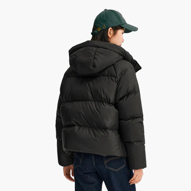Doudoune Femme Élégante à Capuche Style Décontracté pour Hiver - Image 6