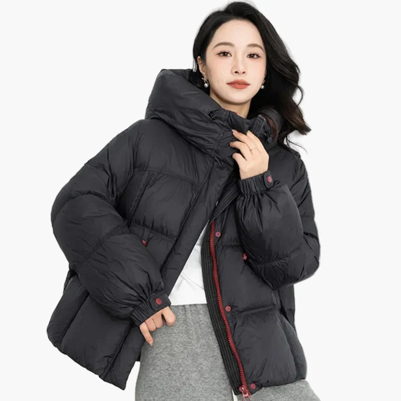 Doudoune Femme Style Oversize Urbain Hiver pour Look Décontracté - Image 6