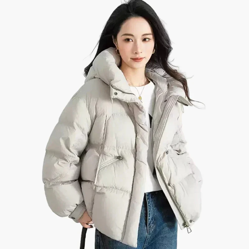 Doudoune Femme Style Oversize Urbain Hiver pour Look Décontracté - Image 7