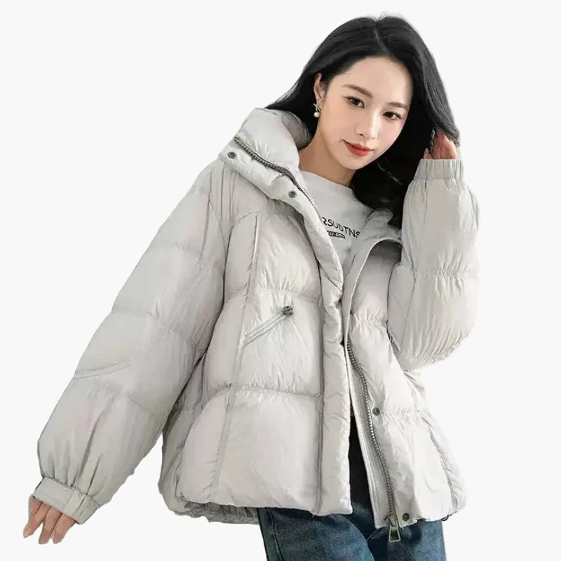Doudoune Femme Style Oversize Urbain Hiver pour Look Décontracté - Image 8