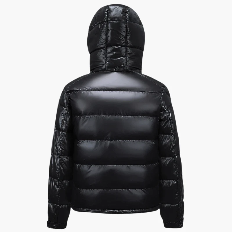 Doudoune Homme Capuche Style Urbain Hiver Coupe-Vent Décontractée - Image 3