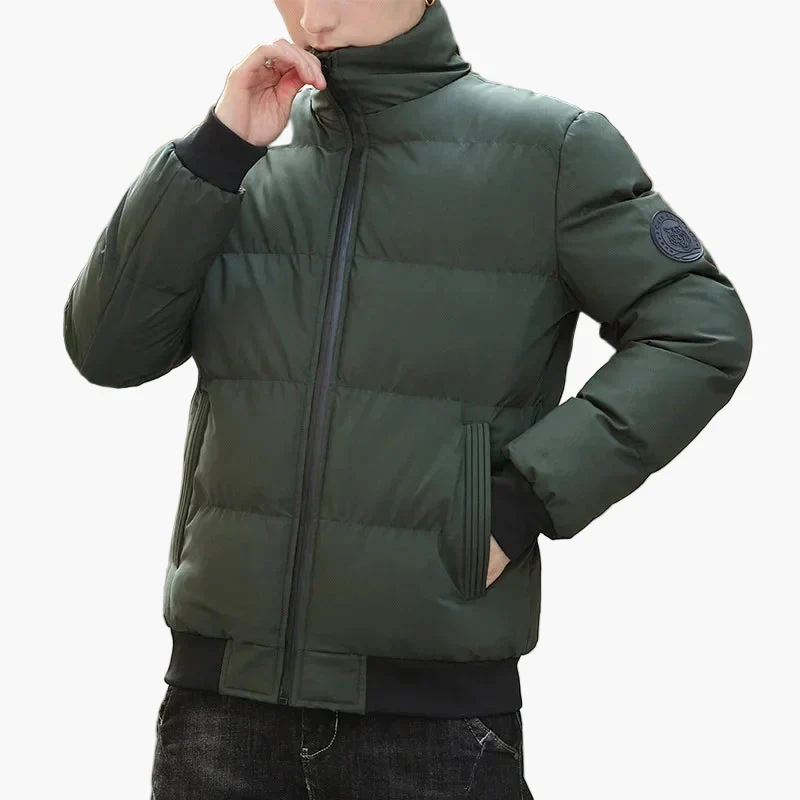 Doudoune Homme Élégante Style Urbain – Veste Matelassée Mode Hiver - Image 3