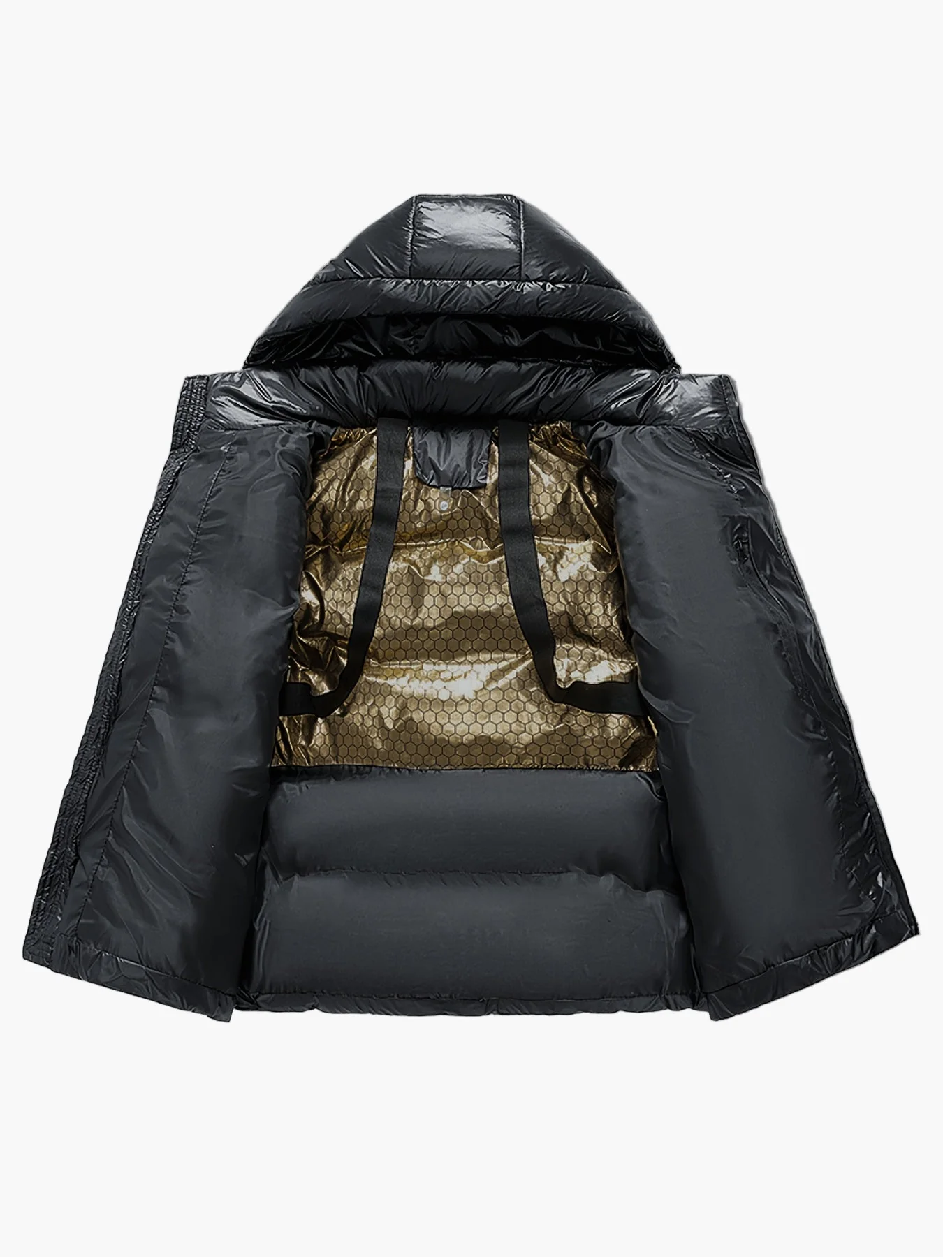 Doudoune Homme Style Urbain avec Capuche pour Hiver - Idéale pour Loisirs et Quotidien - Image 3