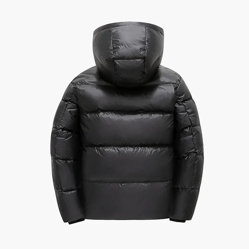 Doudoune Homme Style Urbain à Capuche pour Hiver - Veste Matelassée Décontractée - Image 4