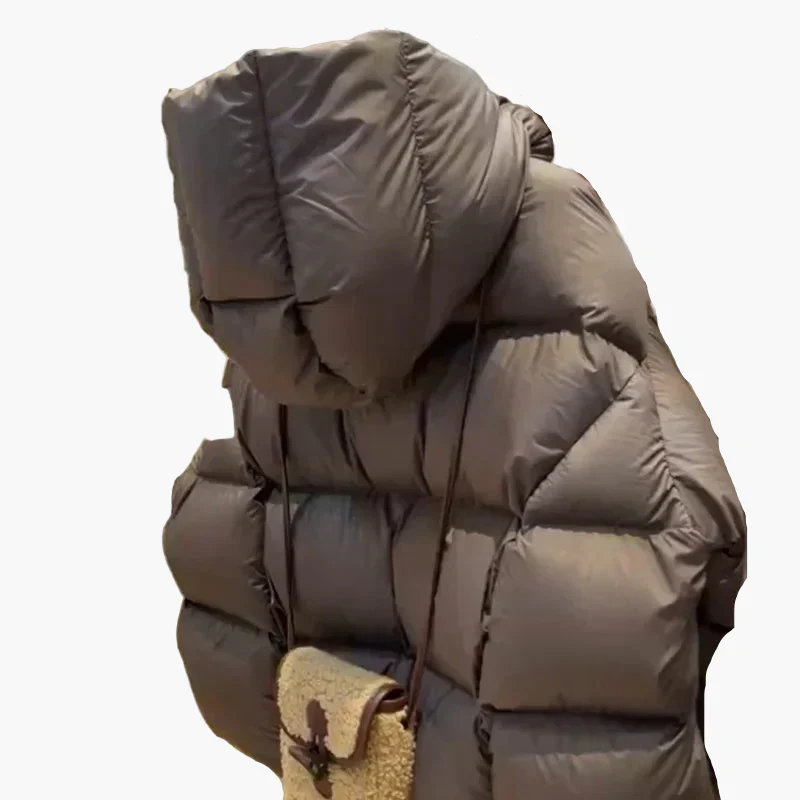 Doudoune homme style urbain hiver à capuche - veste matelassée décontractée - Image 4