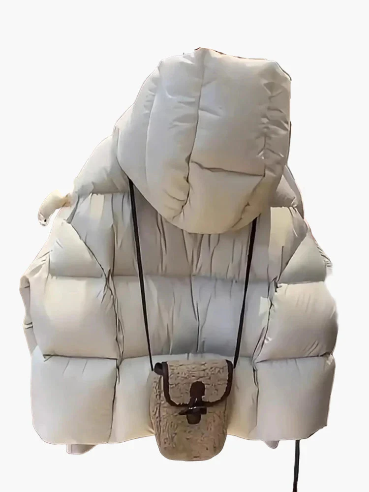 Doudoune homme style urbain hiver à capuche - veste matelassée décontractée - Image 6