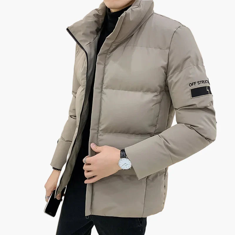 Doudoune Homme Tendance Manches Longues Style Urbain pour Hiver - Image 3
