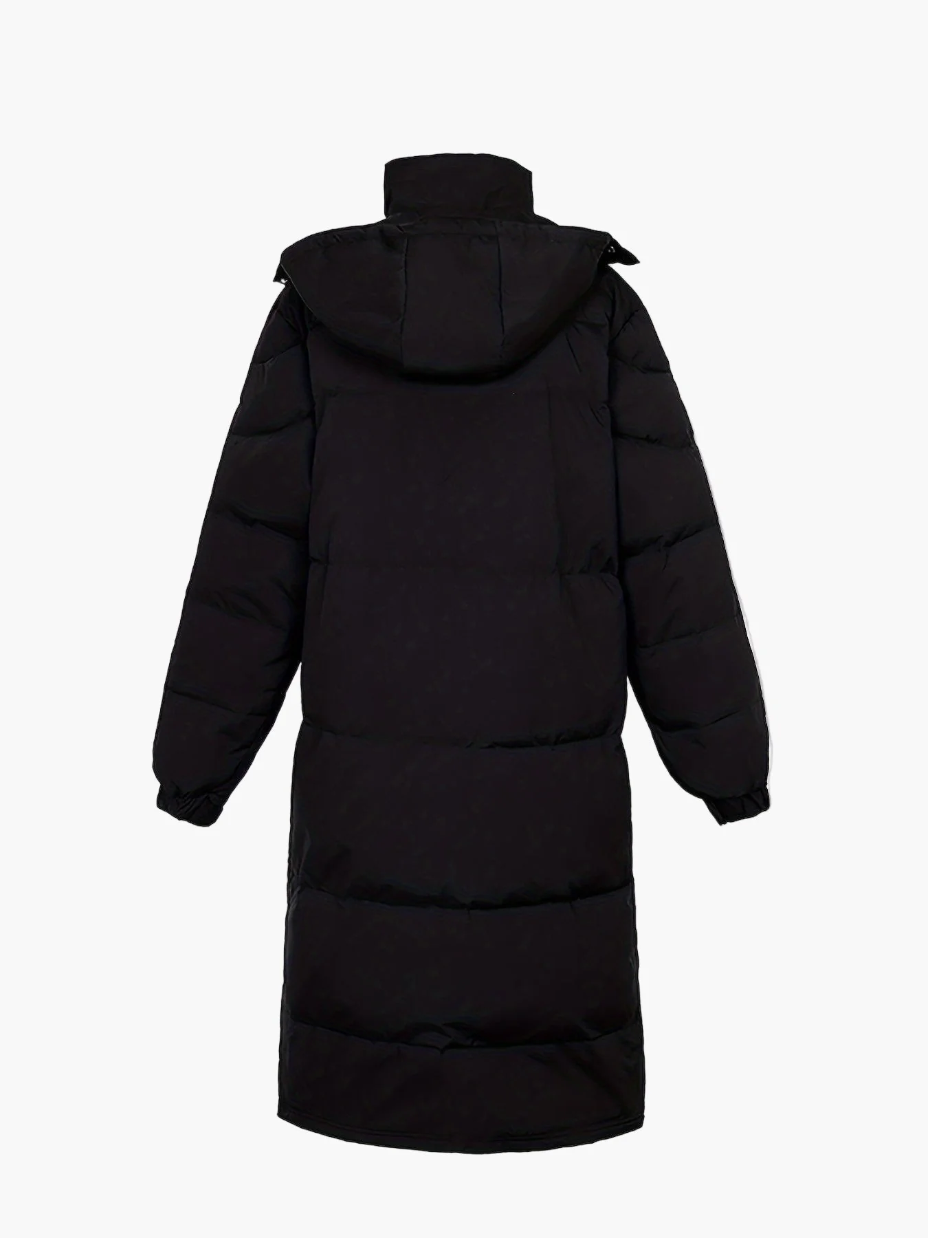 Doudoune longue à capuche homme style urbain hiver décontracté - Image 5
