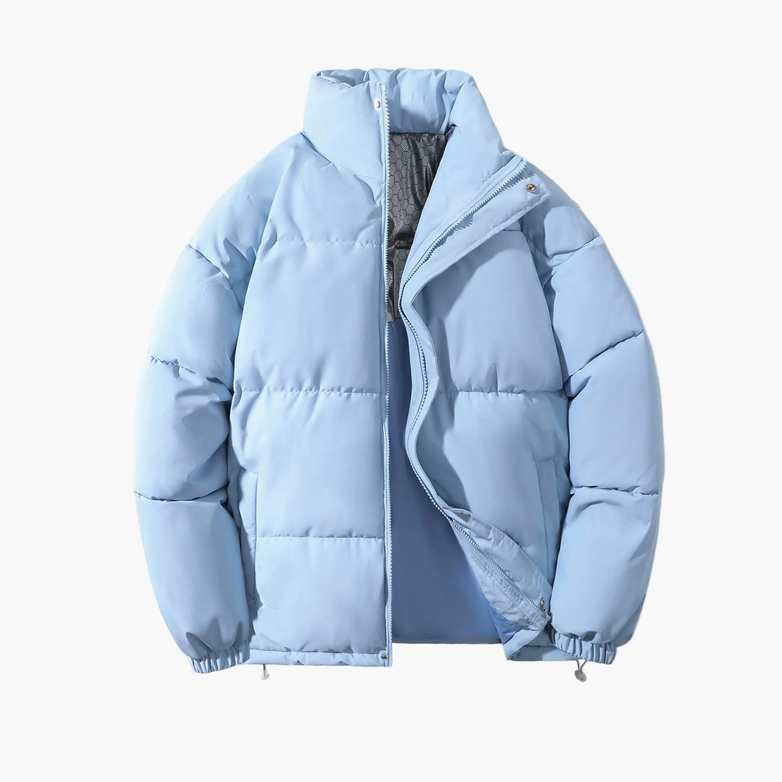 Doudoune Unisexe Style Urbain pour Hiver – Veste Matelassée Chaude et Moderne - Image 3