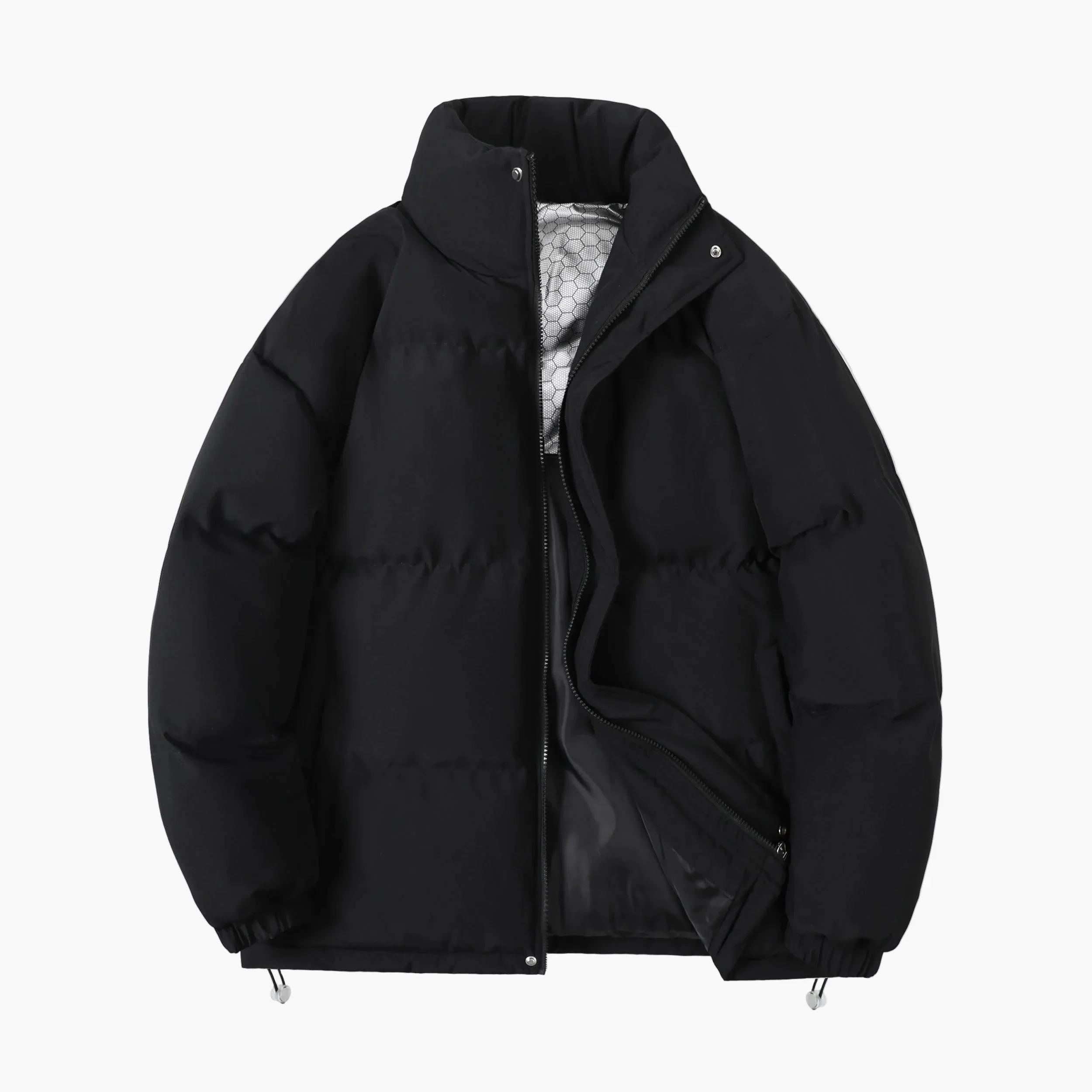 Doudoune Unisexe Style Urbain pour Hiver – Veste Matelassée Chaude et Moderne - Image 7
