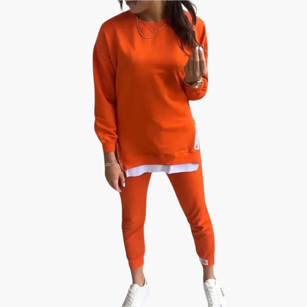 Ensemble décontracté femme confort style moderne pour la maison et sorties - Image 5