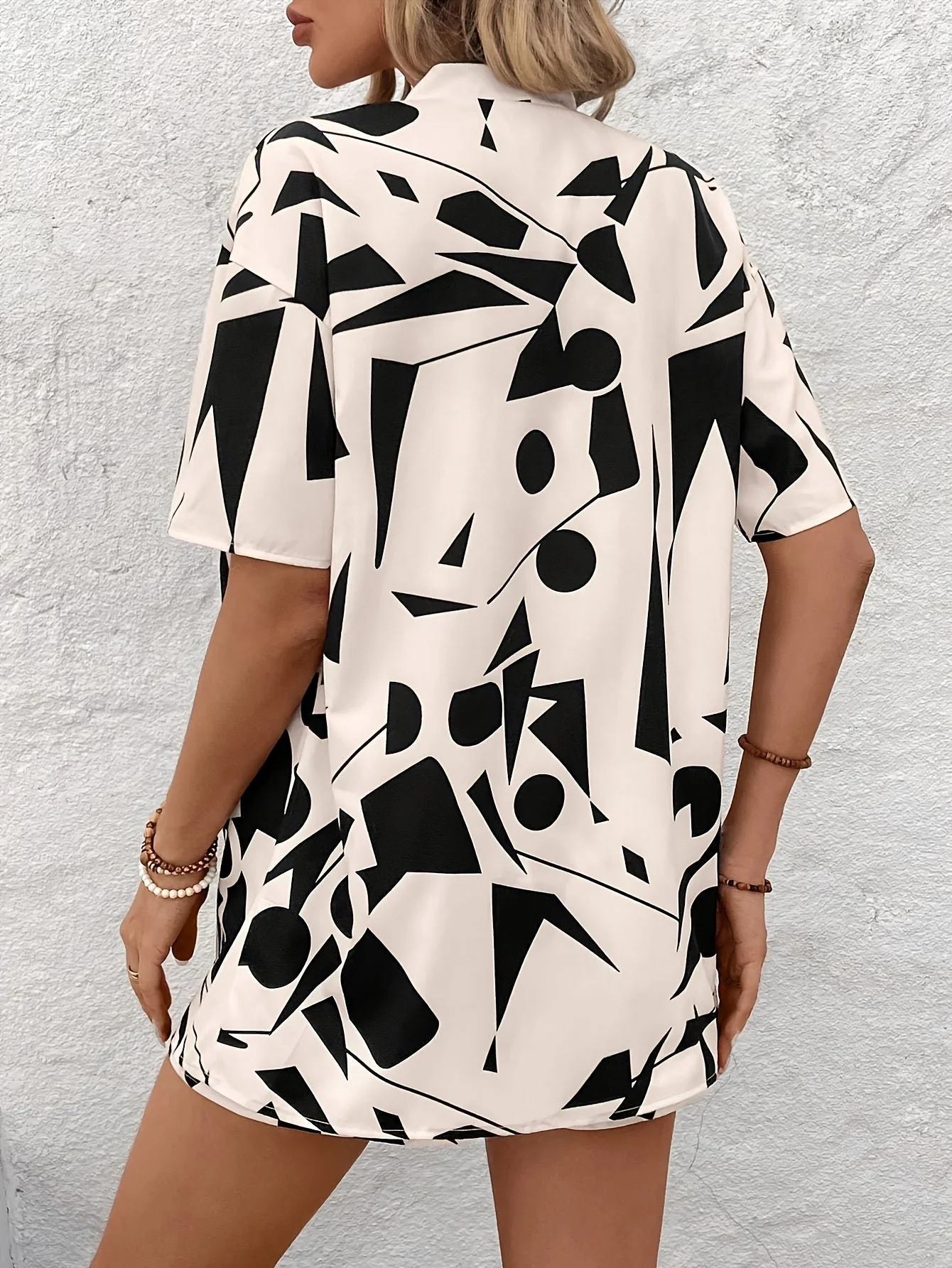 Ensemble Décontracté Femme Style Bohème 2 Pièces Veste Kimono et Short Motif Floral Été - Image 7