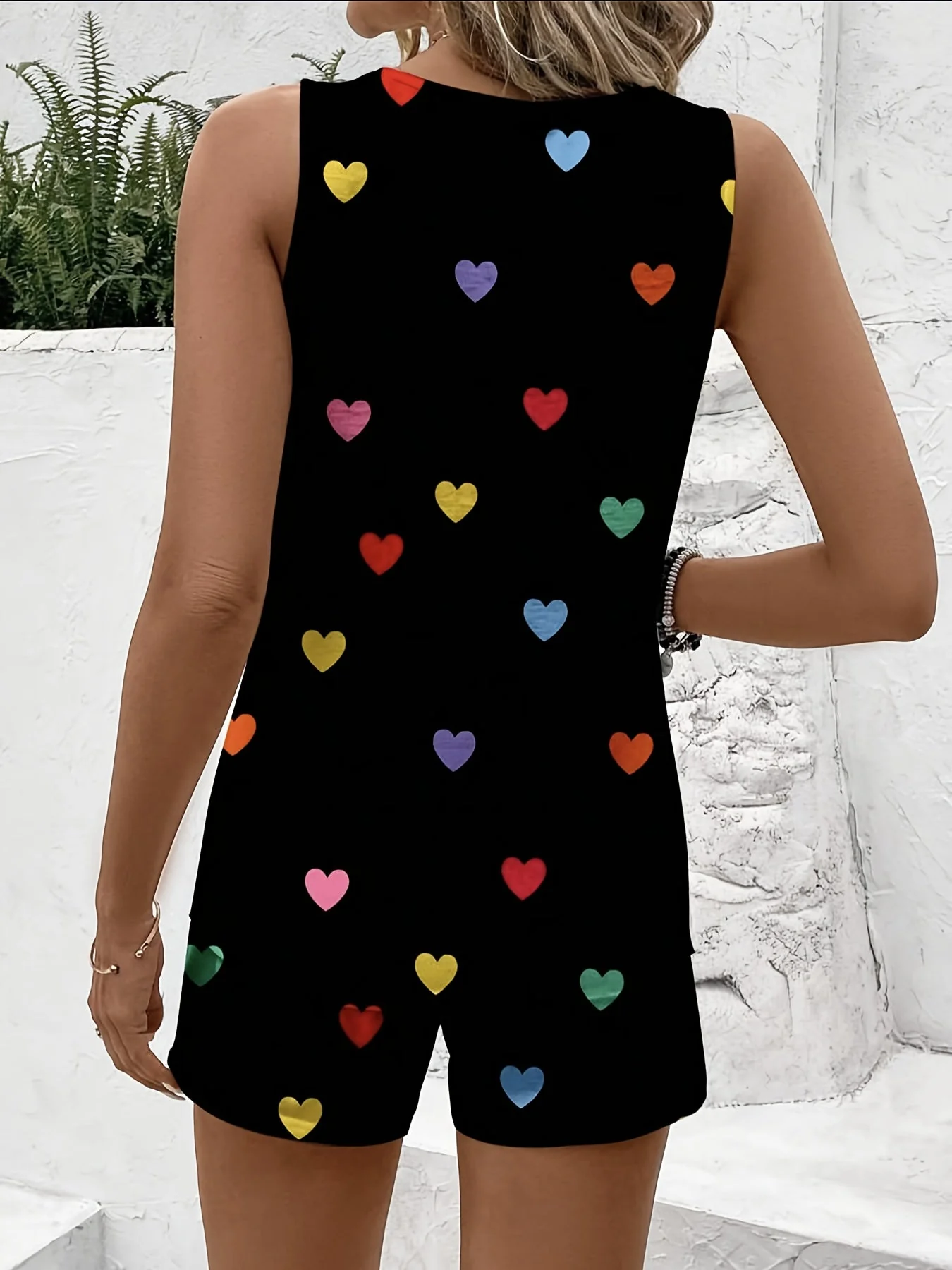 Ensemble Décontracté Femme Style Élégant à Imprimé Floral – Idéal Été et Loisirs - Image 9