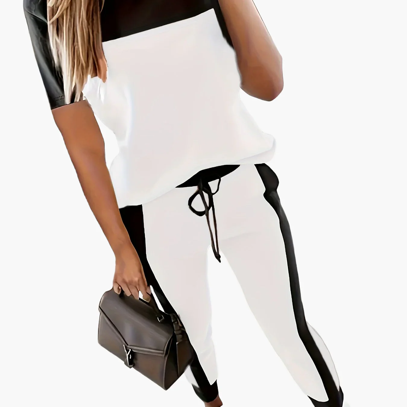 Ensemble décontracté femme style urbain chic pour loisirs et sorties - Image 5