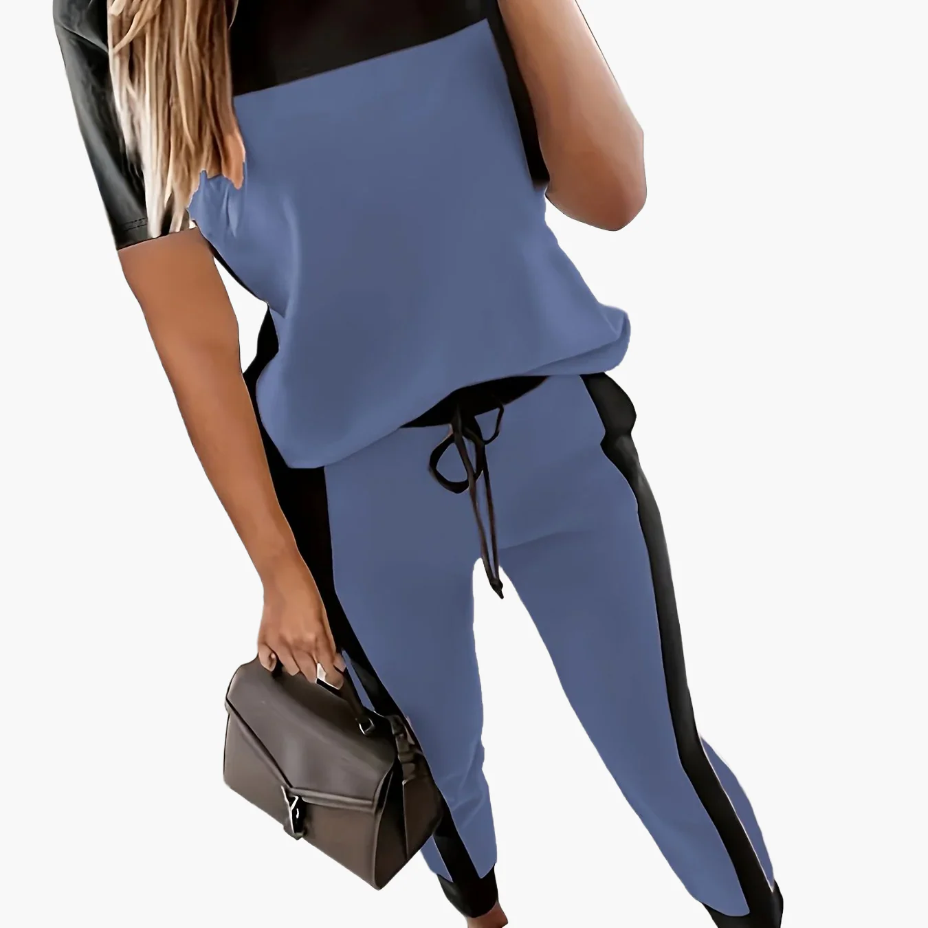 Ensemble décontracté femme style urbain chic pour loisirs et sorties - Image 9