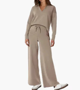 Ensemble de détente femme style lounge coupe ample survêtement confortable - Image 6