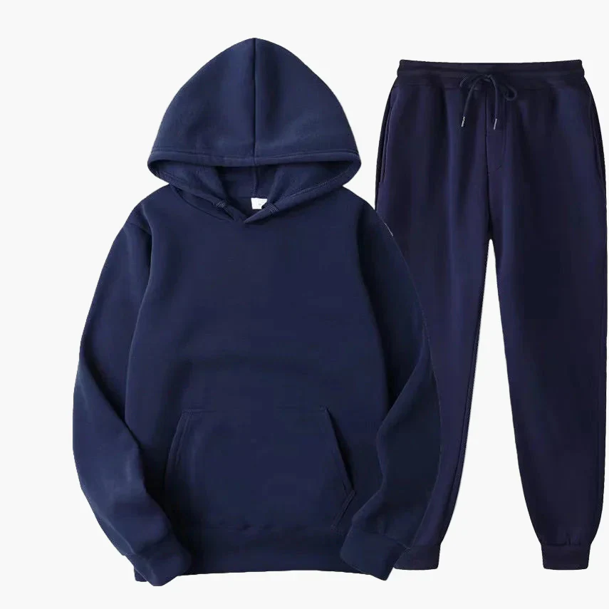 Ensemble de survêtement à capuche style décontracté pour femme - Look urbain et confortable - Image 3