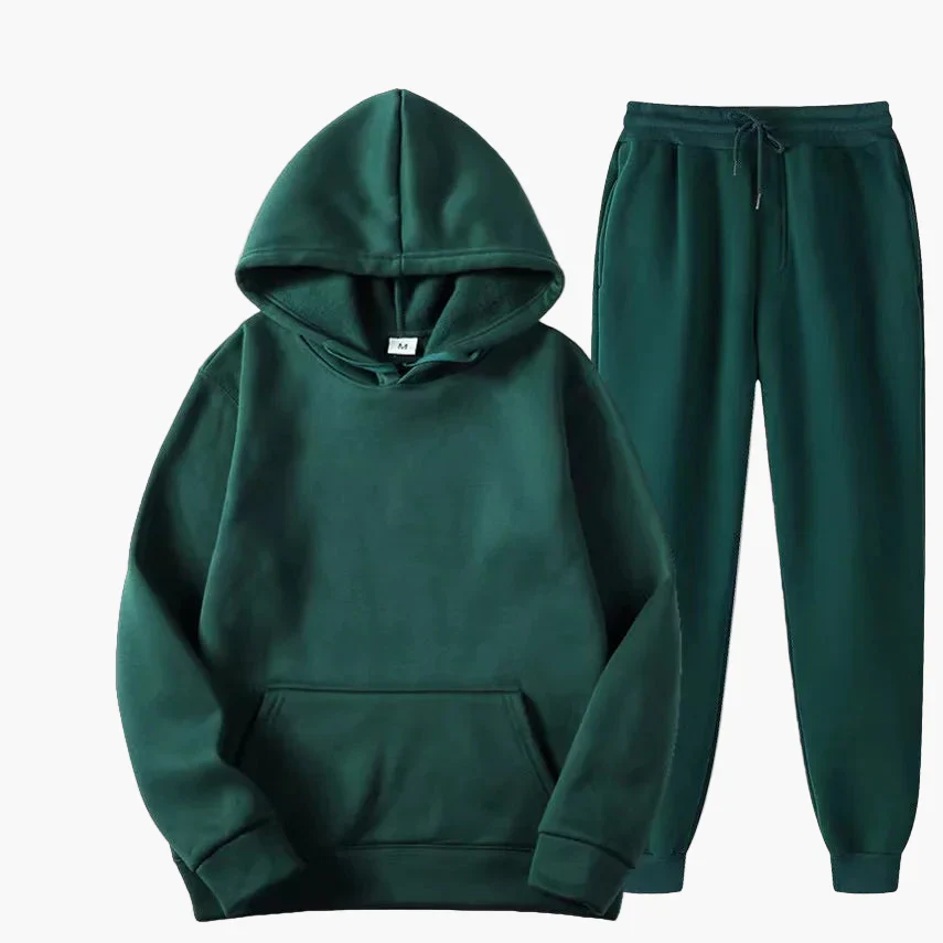 Ensemble de survêtement à capuche style décontracté pour femme - Look urbain et confortable - Image 4