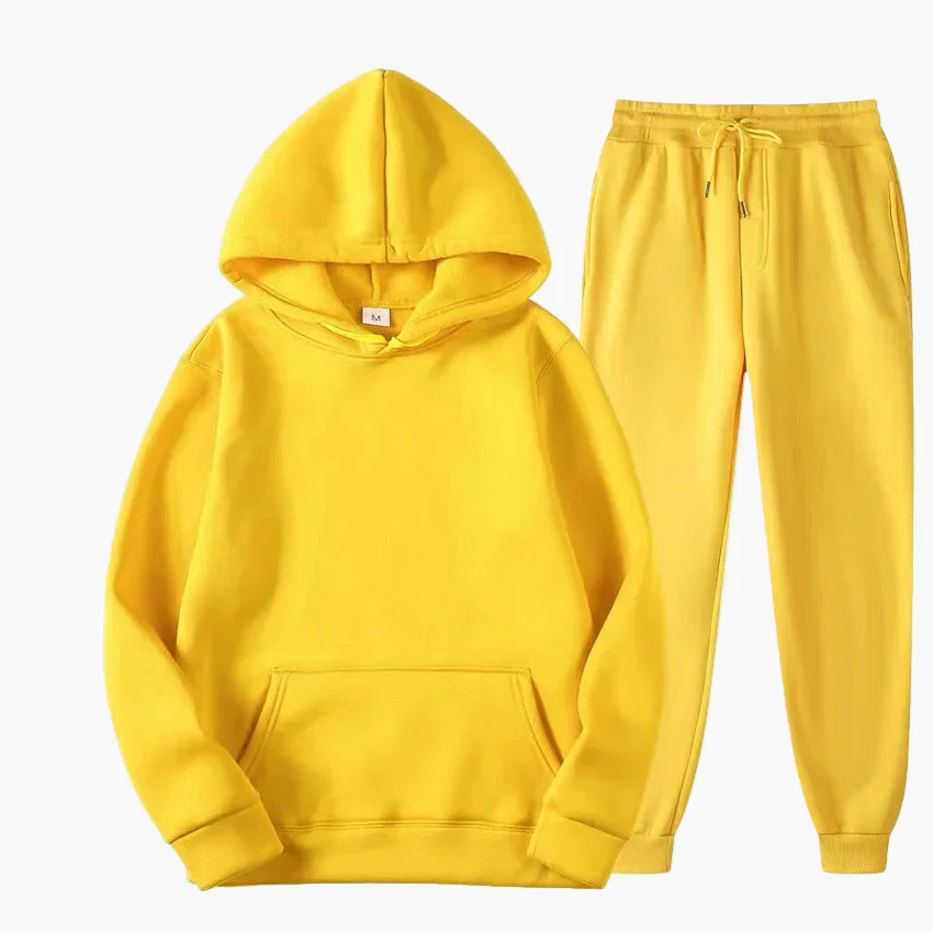 Ensemble de survêtement à capuche style décontracté pour femme - Look urbain et confortable - Image 6