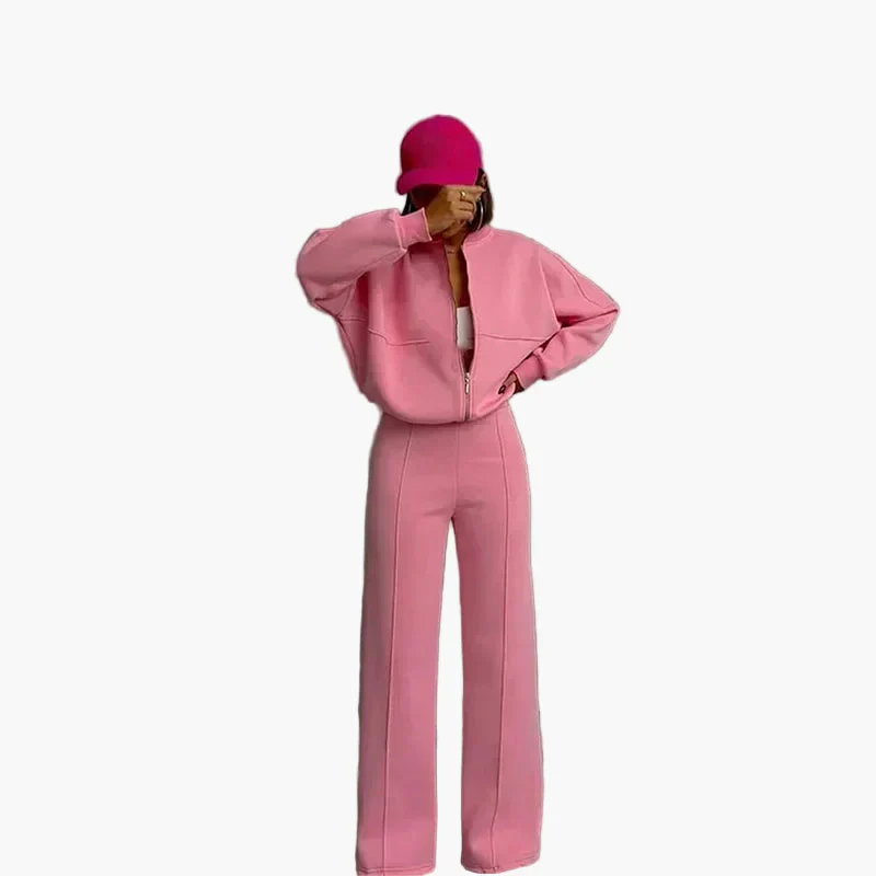 Ensemble Survêtement Décontracté Femme - Style Moderne et Confort Quotidien - Image 10
