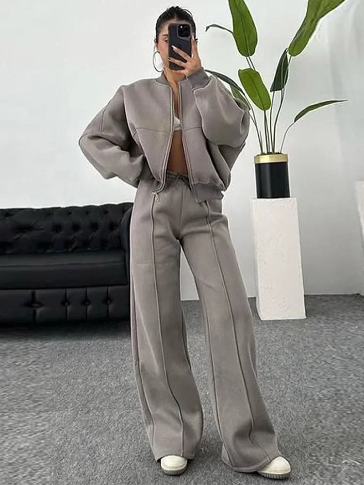 Ensemble Survêtement Décontracté Femme - Style Moderne et Confort Quotidien - Image 14