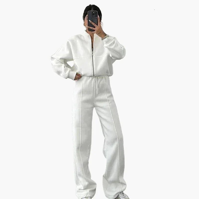 Ensemble Survêtement Décontracté Femme - Style Moderne et Confort Quotidien - Image 5