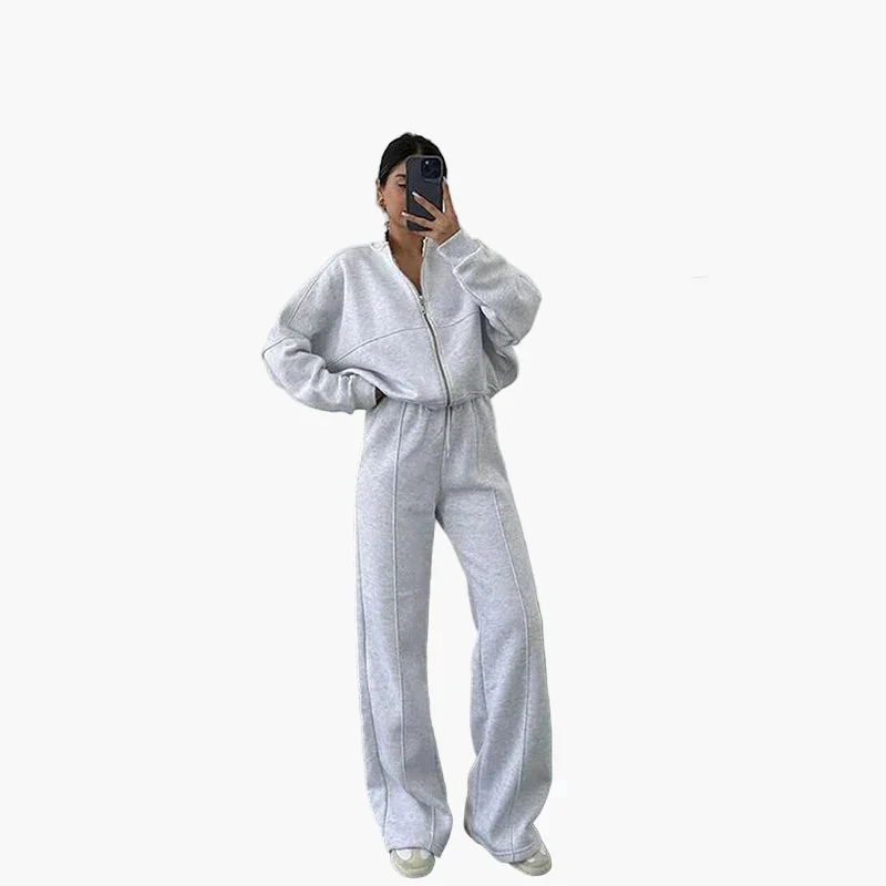 Ensemble Survêtement Décontracté Femme - Style Moderne et Confort Quotidien - Image 6