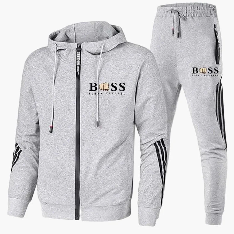 Ensemble Survêtement Homme Style Urbain BOSS Flexx – Sport & Détente - Image 3