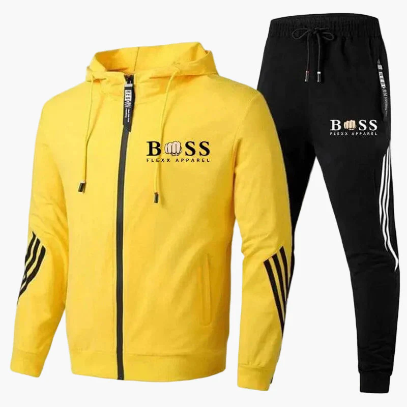 Ensemble Survêtement Homme Style Urbain BOSS Flexx – Sport & Détente - Image 6